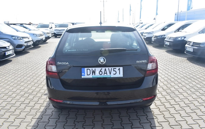 Skoda RAPID cena 41900 przebieg: 176939, rok produkcji 2018 z Osiek małe 596